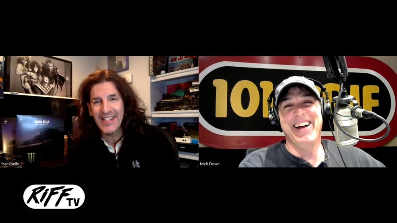 WRIF Virtual Rock Room with Anthrax's Frank Bello