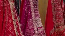 Viral video sakshisindhi Red Wedding Bridal gown Pakistani Long Kameez Lehenga Choli #garara