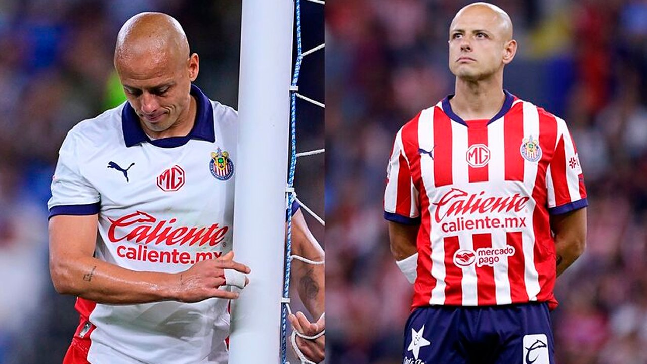 Javier "Chicharito" Hernández no festeja el gol de Chivas contra Atlas y desata polémica