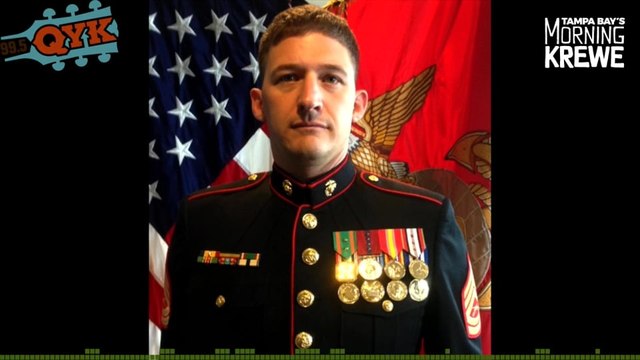 Wife Honors Currently Deployed Marine