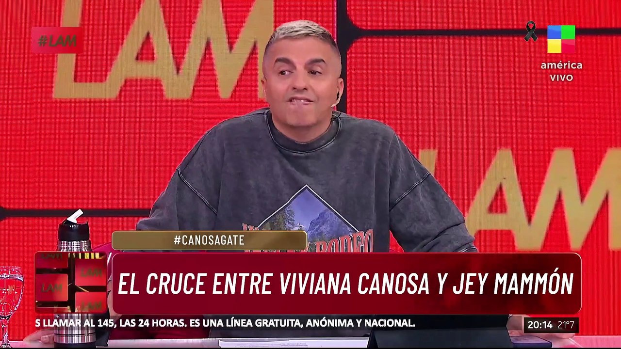 EL CRUCE ENTRE VIVIANA CANOSA Y JEY MAMMÓN