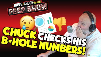 Peep Show: Chuck Checks his B-Hole Numbers!