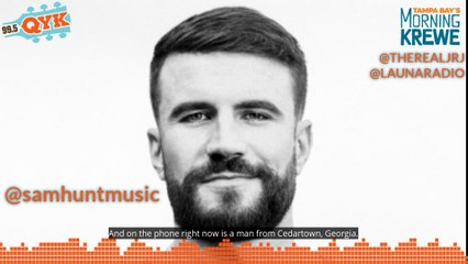 Sam Hunt Gives First Time Dad Advice