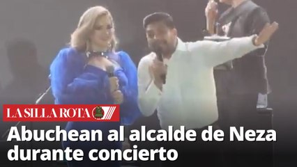 Concierto gratis en Neza termina en abucheos por comentario del alcalde Adolfo Cerqueda