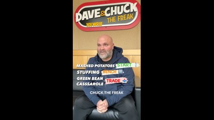 Thanksgiving Side Dishes: Start, Bench, Trade