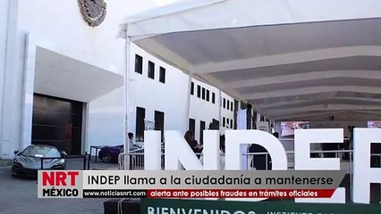INDEP llama a la ciudadanía a mantenerse alerta ante posibles fraudes en trámites oficiales
