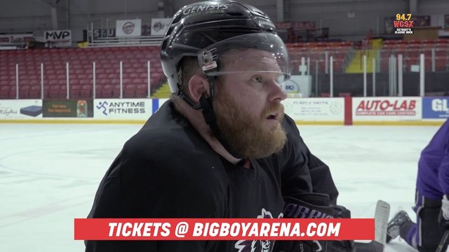 Ryan Practices with the Motor City Rockers