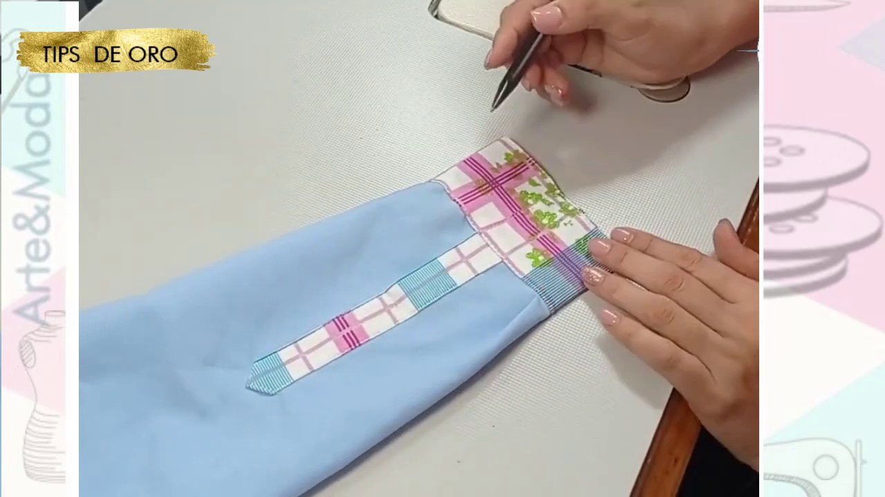 Como coser el puño de una camisa