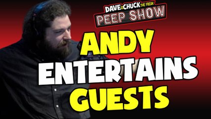 Peep Show: Andy Entertains Guests