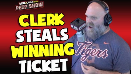 Peep Show: Clerk Steals Winning Ticket