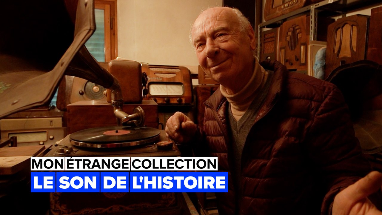 Passionné par la radio, sa collection est inestimable