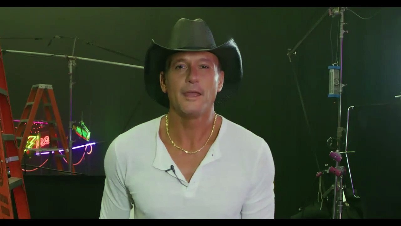 Tim McGraw with a message for you