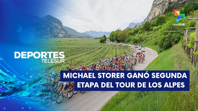 Michael Storer líder de etapa reina del Tour de Los Alpes DEPORTES TELESUR 22-04-2025