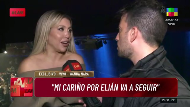 Wanda Nara sobre su separación