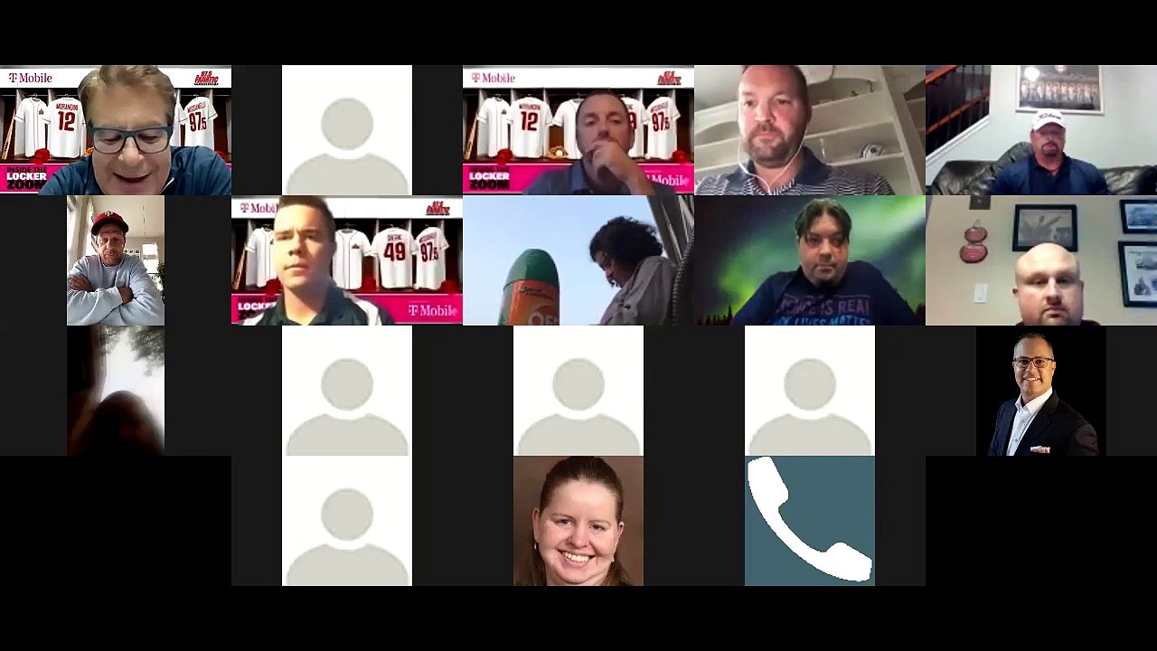 WATCH: T-Mobile 'Inside The Locker Zoom' with Mike Missanelli, Tommy Greene, and Mickey Morandini