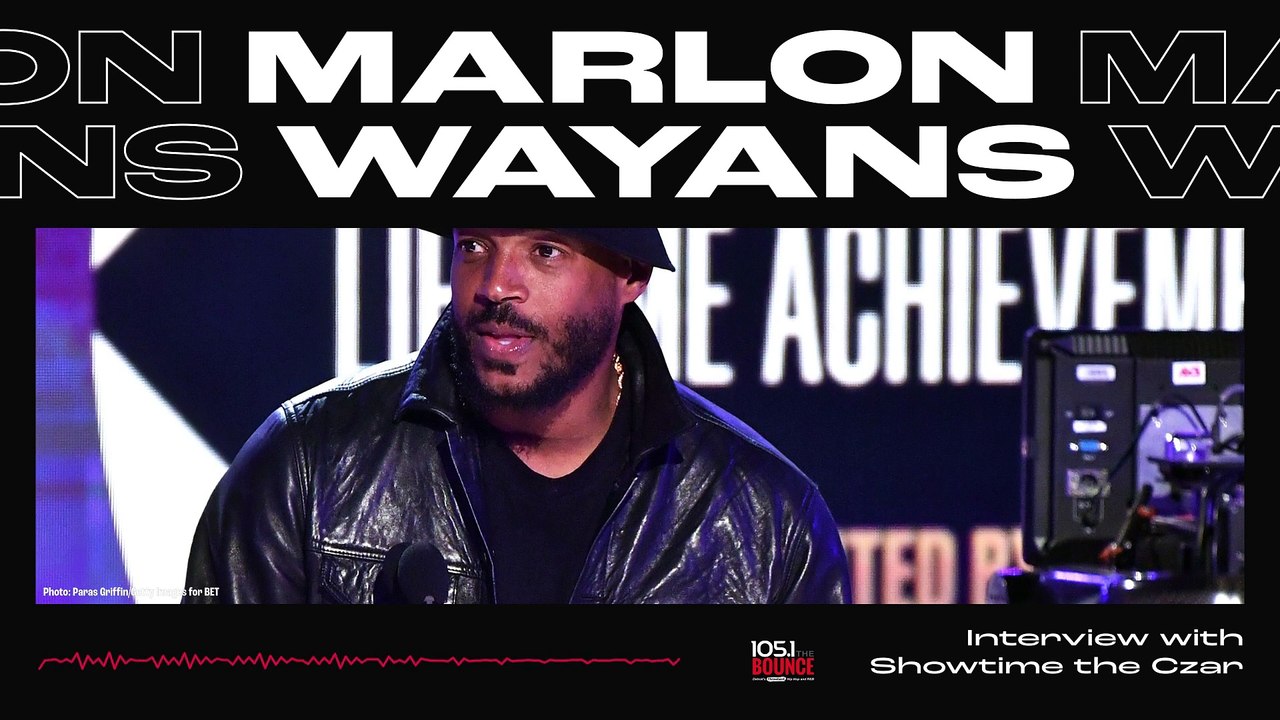 Marlon Wayans Interview with Showtime the Czar on 105.1 The Bounce
