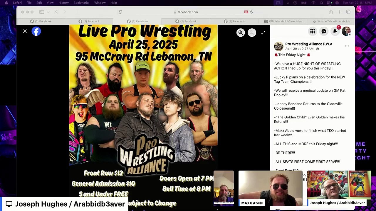 Maxx Abele The Double X Superstar is here tonight!