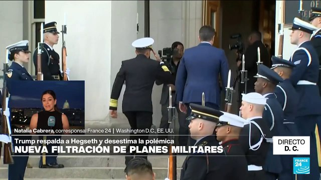Directo D.C. y la nueva filtración de planes militares en Estados Unidos