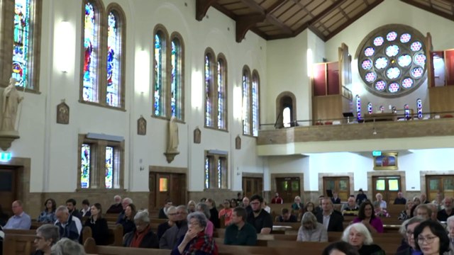 ACT Catholics mourn late Pope Francis at St Christopher’s Cathedral special mass