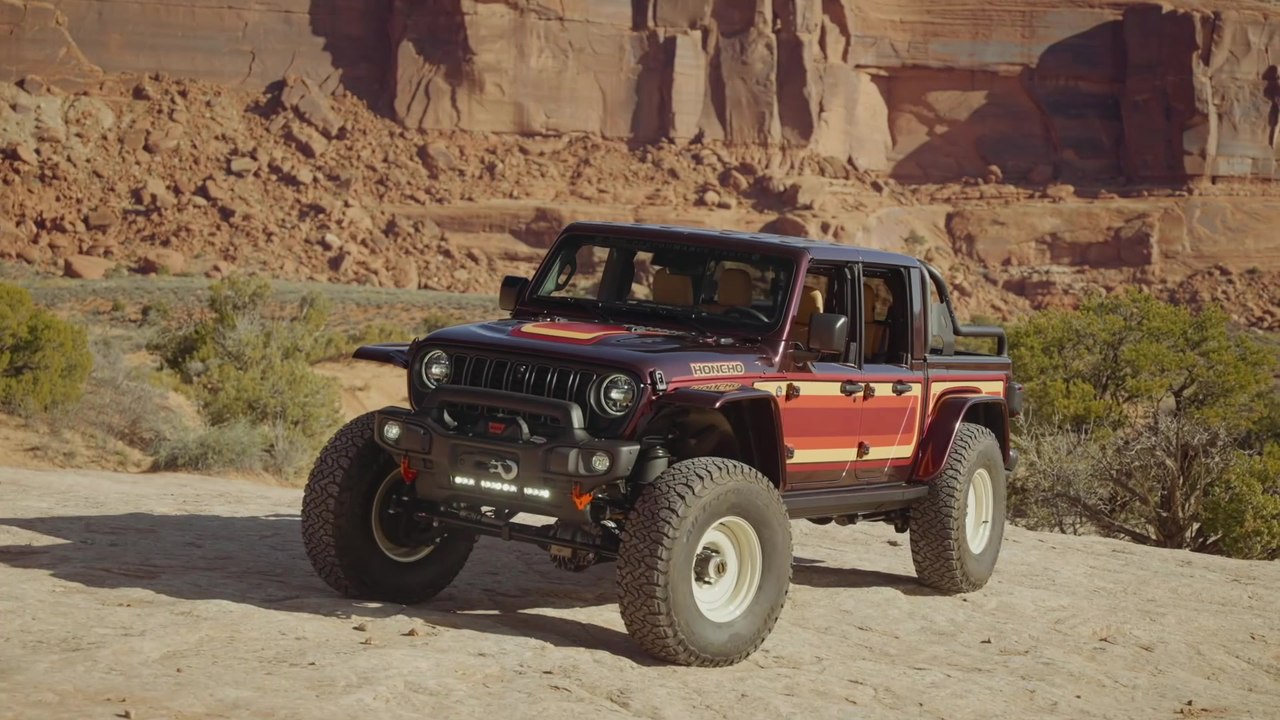 Der Jeep Gladiator High Top Honcho Concept - 2025 Easter Jeep Safari