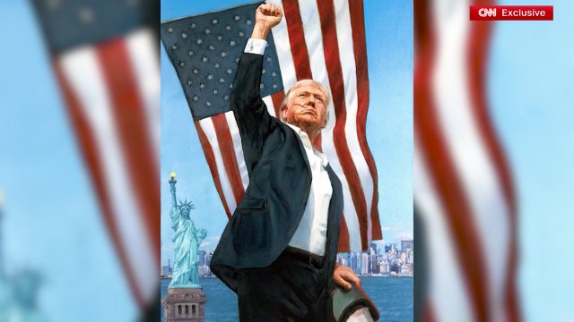 푸틴, 트럼프에 '암살 모면' 장면 초상화 선물...김정은·모디 그린 유명 화가 작품 / YTN