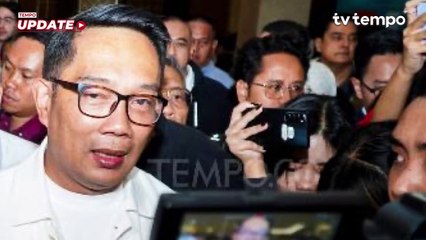 Pemeriksaan Ridwan Kamil, KPK: Dalam Waktu Dekat