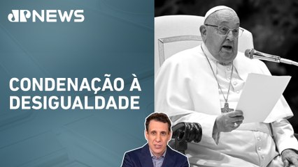 Samy Dana: “Papa Francisco fez crítica à ‘economia da exclusão’” | IA News