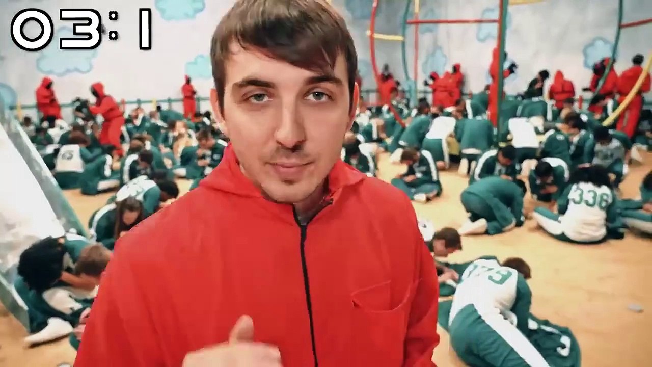 SQUID GAME in REAL LIFE! $456,000 PRIZE! (MrBeast Edition)