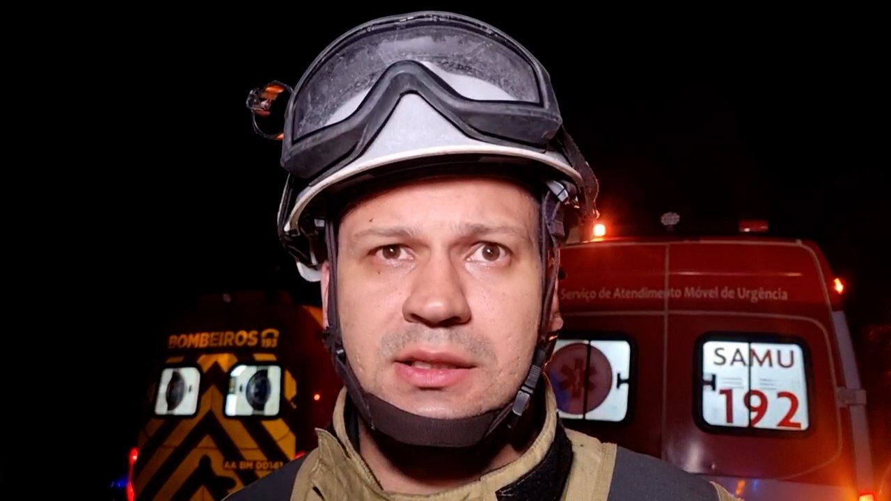 "Criança teve ferimentos graves", diz tenente do Siate após acidente na BR-277 em Cascavel