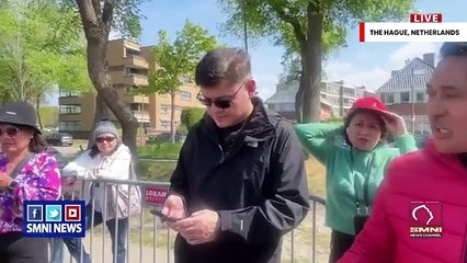 Panoorin: Congressman Paolo Duterte, dumating na sa The Hague, Netherlands