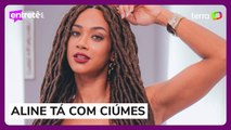 Aline com ciúmes de Diogo no BBB25?