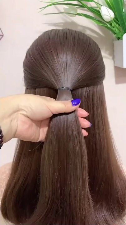 Perfect Bow Hairstyle for Teenage Girls _ School Hairstyle for Girls