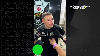 Hugo Moura dispara contra árbitro de Vasco x Lanús: "Não deixou rolar"