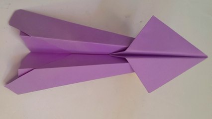 How to Fold Paper Plane Version 4: Easy Paper Plane Craft Tutorial