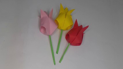 How to Make a Paper Tulip Flower: Easy Step-by-Step Tutorial