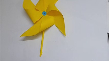 How to Create a Windmill Paper Decoration: Simple Paper Craft Tutorial