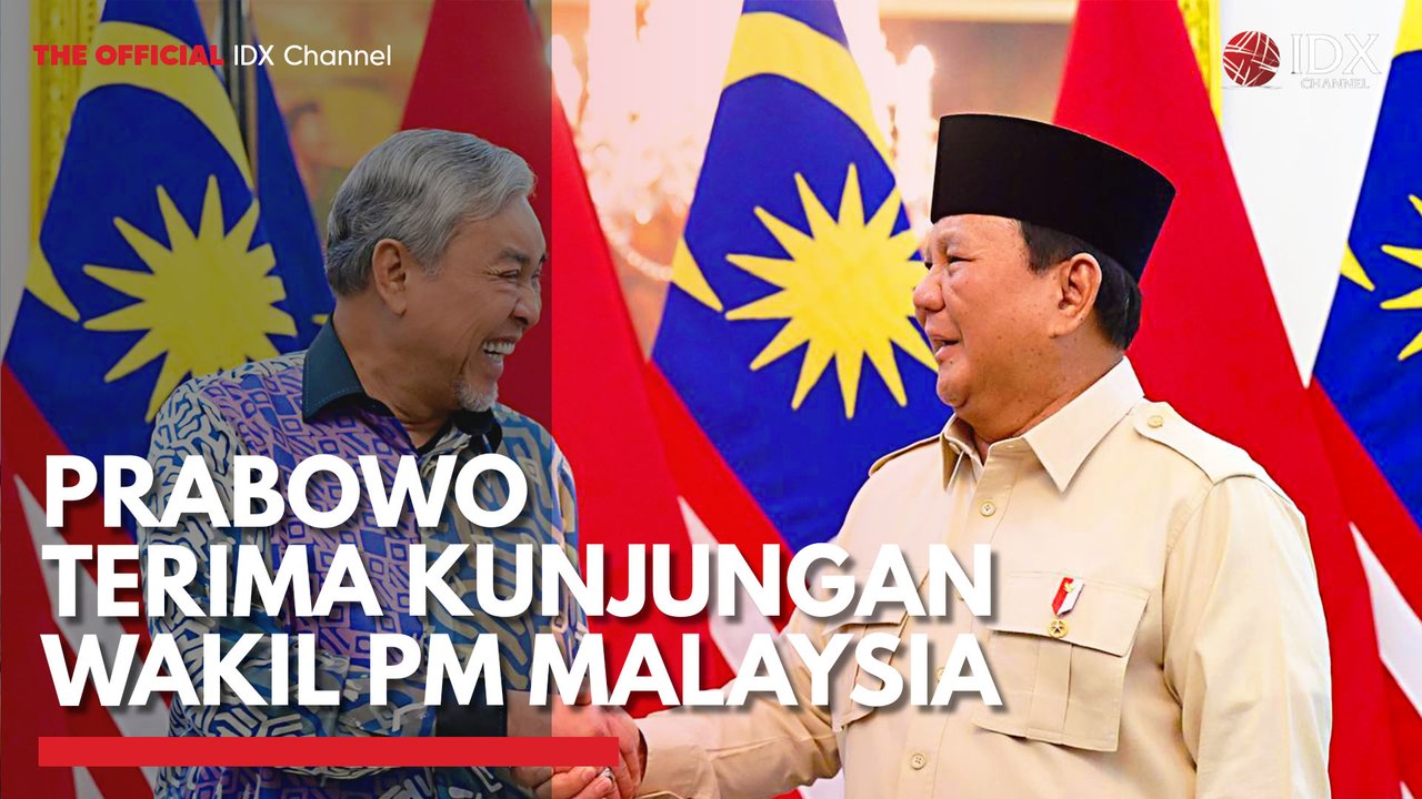 Prabowo Terima Kunjungan Wakil PM Malaysia