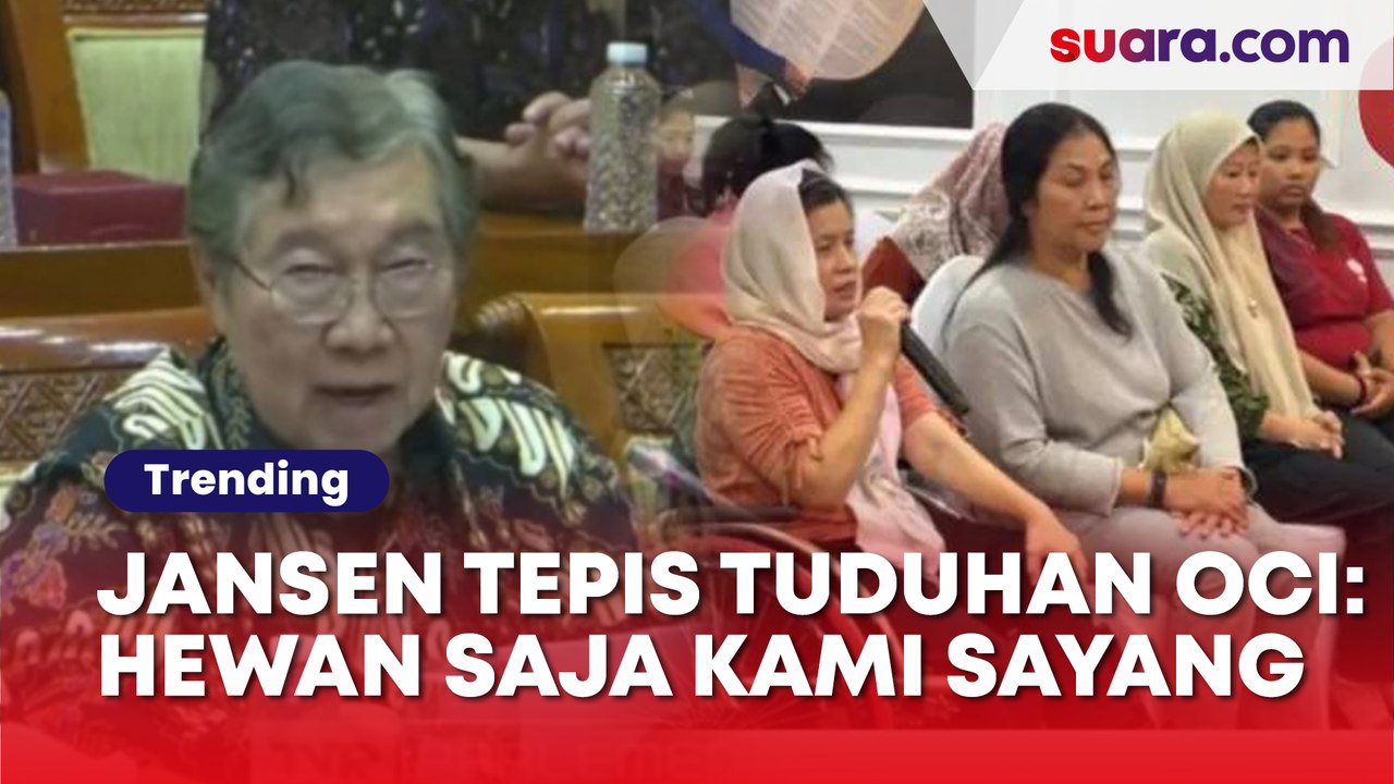 Tepis Tuduhan Siksa Eks Pemain Sirkus OCI, Jansen Manansang di DPR: Hewan Saja Kita Sayang