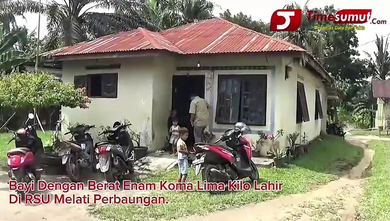 Bayi Dengan Berat Enam Koma Lima Kilo Lahir Di RSU Melati Perbaungan.