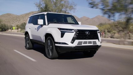 2025 Lexus GX Luxury+ in Eminent White Pearl Driving Video