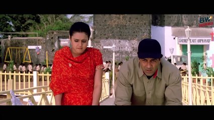 कलेक्टर के बेटी ने सनी देओल को पुलिस ठाणे में घुसकर दी धमकी.. | Sunny Deol, Om Puri Farz Movie Scene