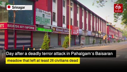 Jammu and Kashmir Observes Complete Shutdown In Protest Against Deadly Pahalgam Terror Attack