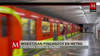 Autoridades capitalinas investigan pinchazos en el Metro tras las denuncias de 9 víctimas