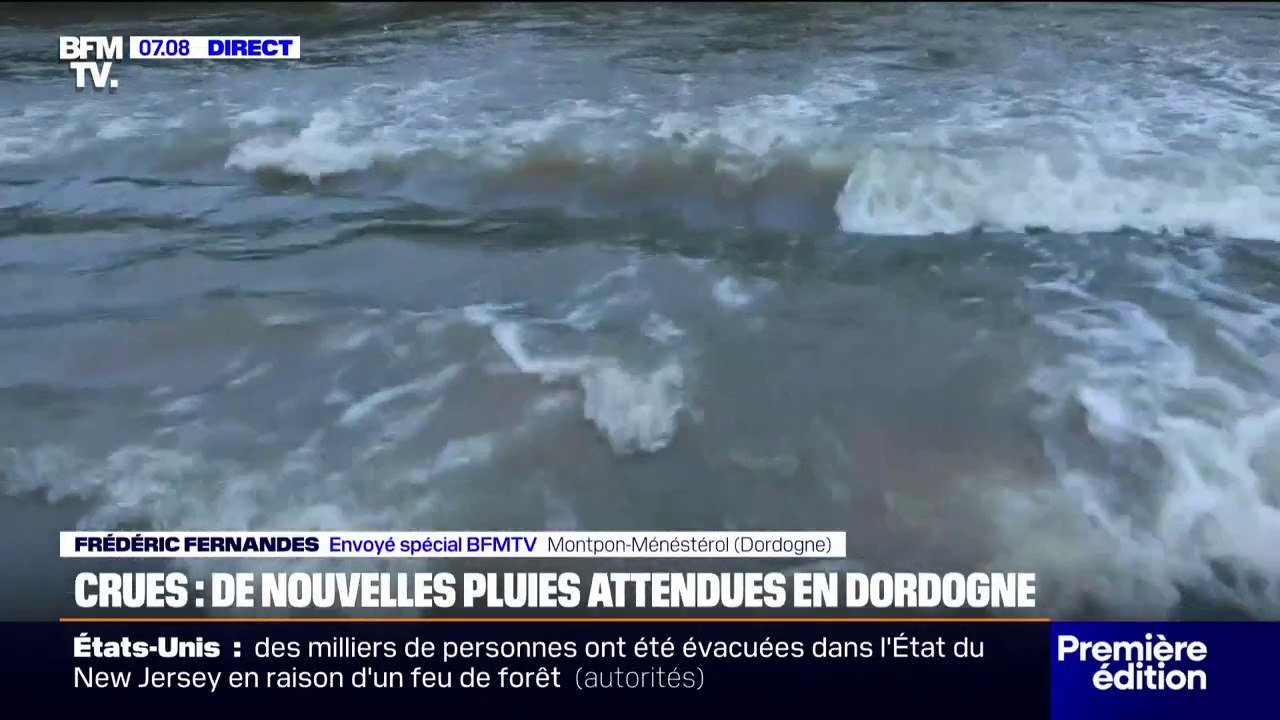 Alors que l'heure est à la décrue, de nouvelles pluies sont attendues en Dordogne