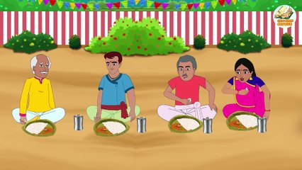 Telugu Stories పనిదొంగ 4  - OBS S1：E251 - Telugu Moral Stories - Neethi Kathalu - Old