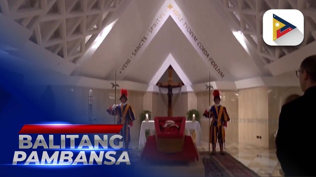 Mga labi ni Pope Francis, ililipat ngayong araw sa St. Peter's Basilica ayon sa Vatican