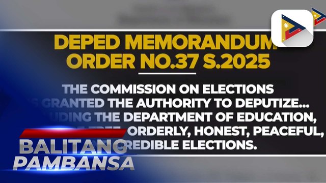 DEPED, ipinag-utos ang pagbuo ng Election Task Force bilang suporta sa #HatolNgBayan2025