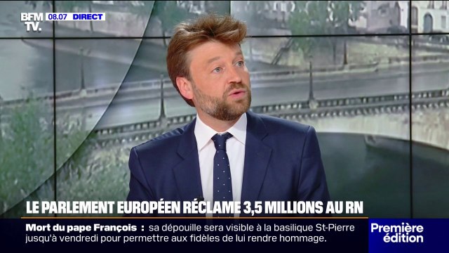 INFO BFMTV. Le Parlement européen réclame 3,5 millions d'euros de dommages et intérêts au Rassemblement national