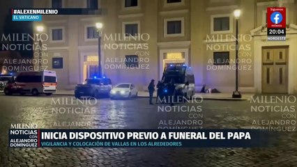 Vaticano activa operativo de seguridad por velorio del Papa Francisco