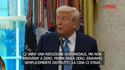 Trump sui dazi: «Li ridurrò alla Cina ma non a zero»